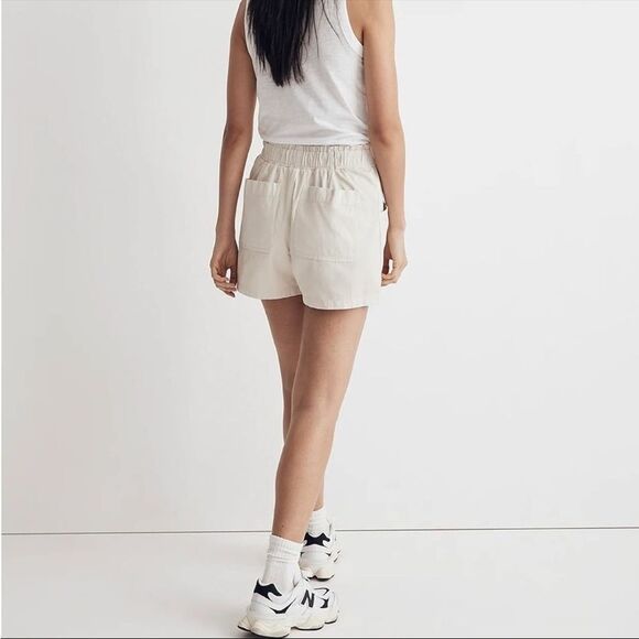 Madewell Denim Pull-On Paperbag Utility Shorts: Garment-Dyed Edition Size 29‎ - Picture 5 of 12
